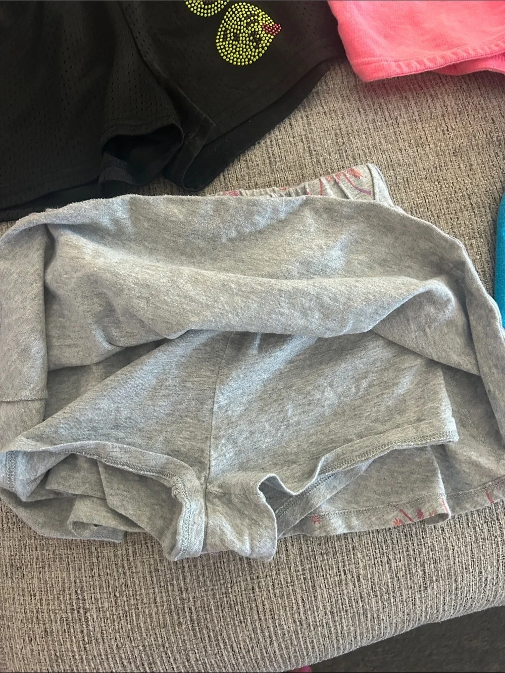 Lot of 7 girls' Knit and Terry Shorts - size 4/5